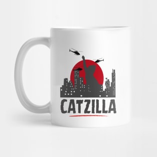 CATZILLA Japanese Sunset Mug